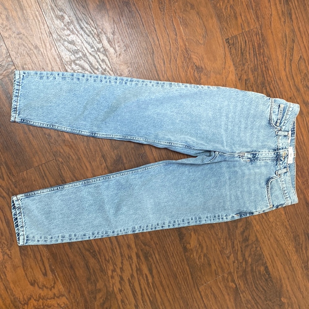 Mango mom jeans, light wash